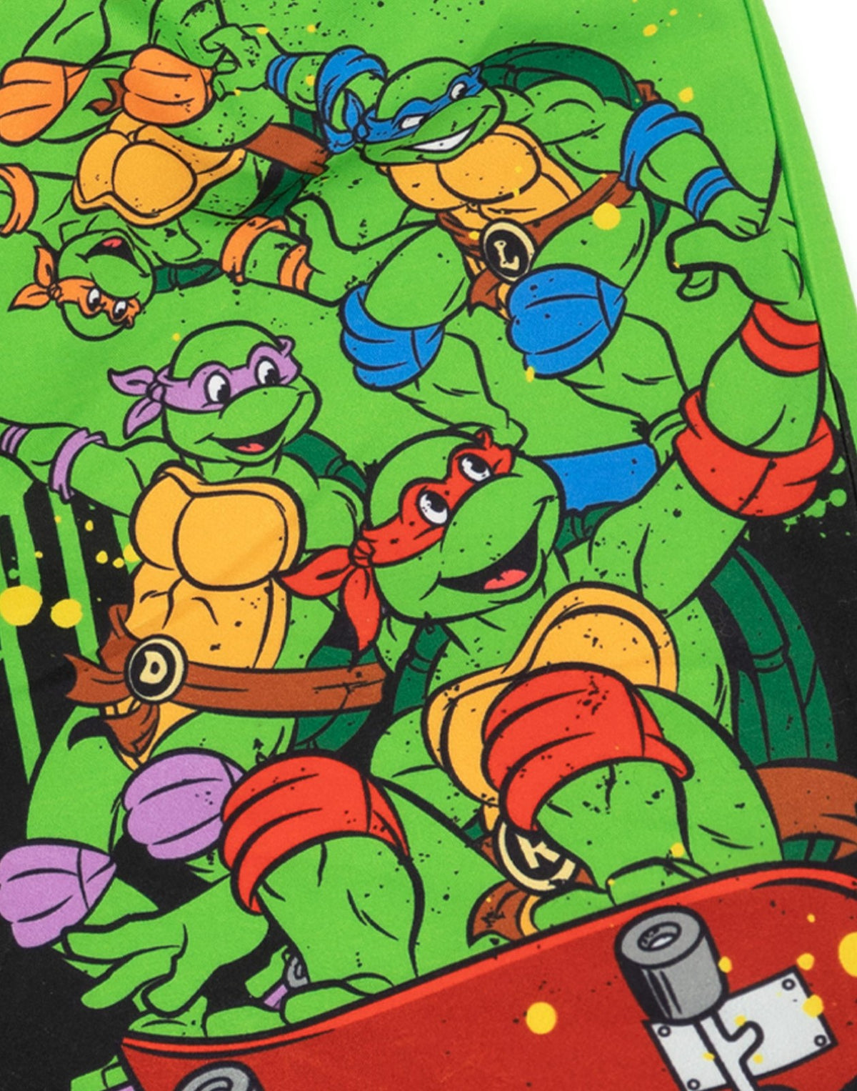 Teenage Mutant Ninja Turtles Swim Shorts | Boys Multicoloured | Official Merch