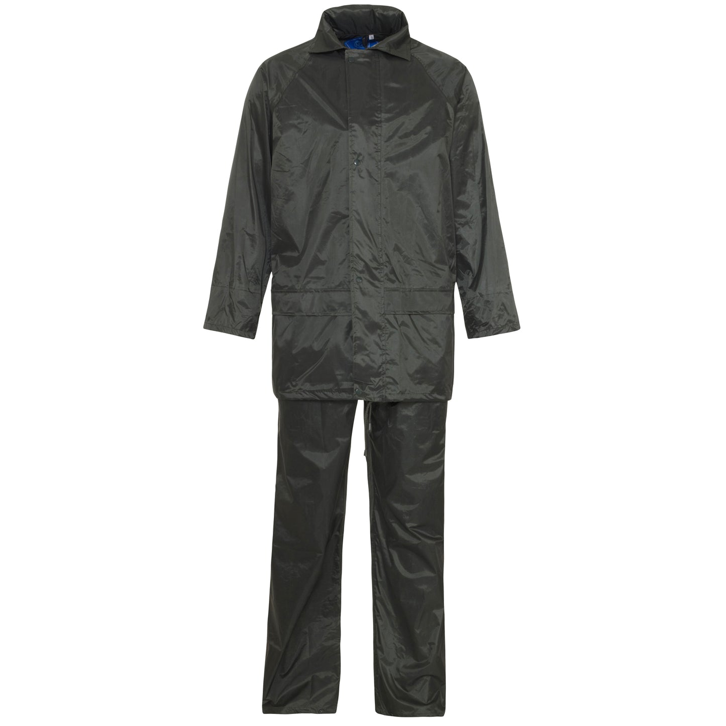 UNISEX RAIN SUIT MENS WOMEN WATERPROOF WORK WEAR PVC COAT TROUSER JACKET OVERALL