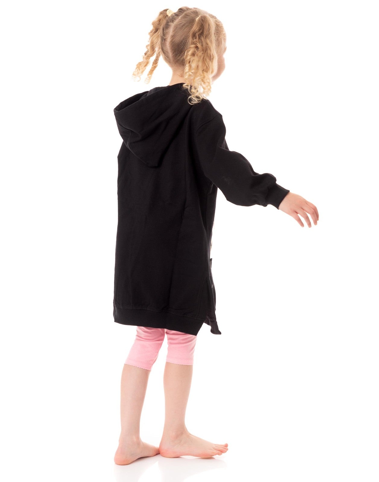 Barbie Hoodie | Girls Black | Official Merch