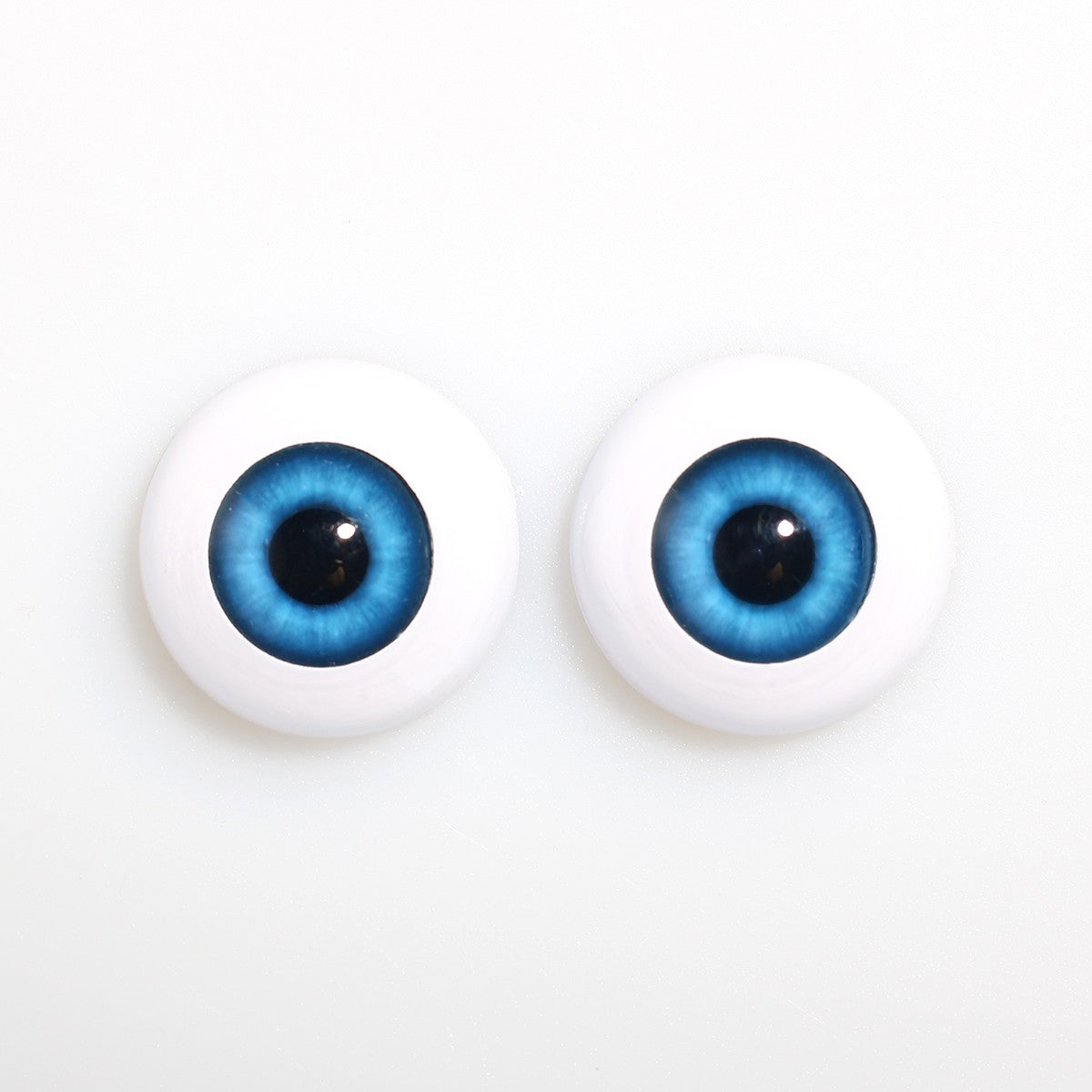 2 Pairs Reborn Baby Doll Eyes Half Round Acrylic Eyeballs Accessories DIY Supply