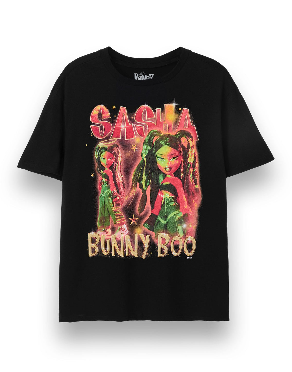 Bratz Short Sleeved T-Shirt | Womens Black | Official Merch