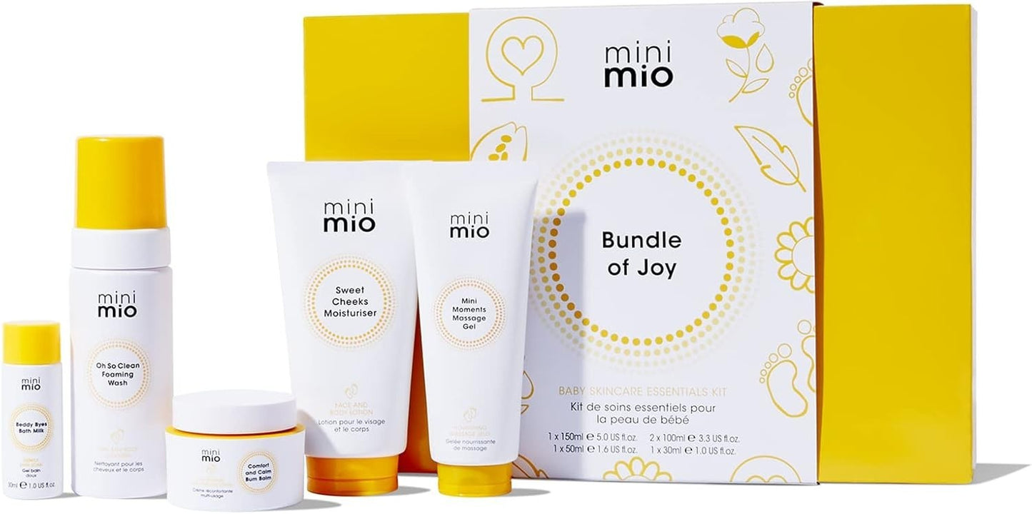 Baby Skincare Creams Gift Set  Mini Mio Bundle of Joy Essentials Set