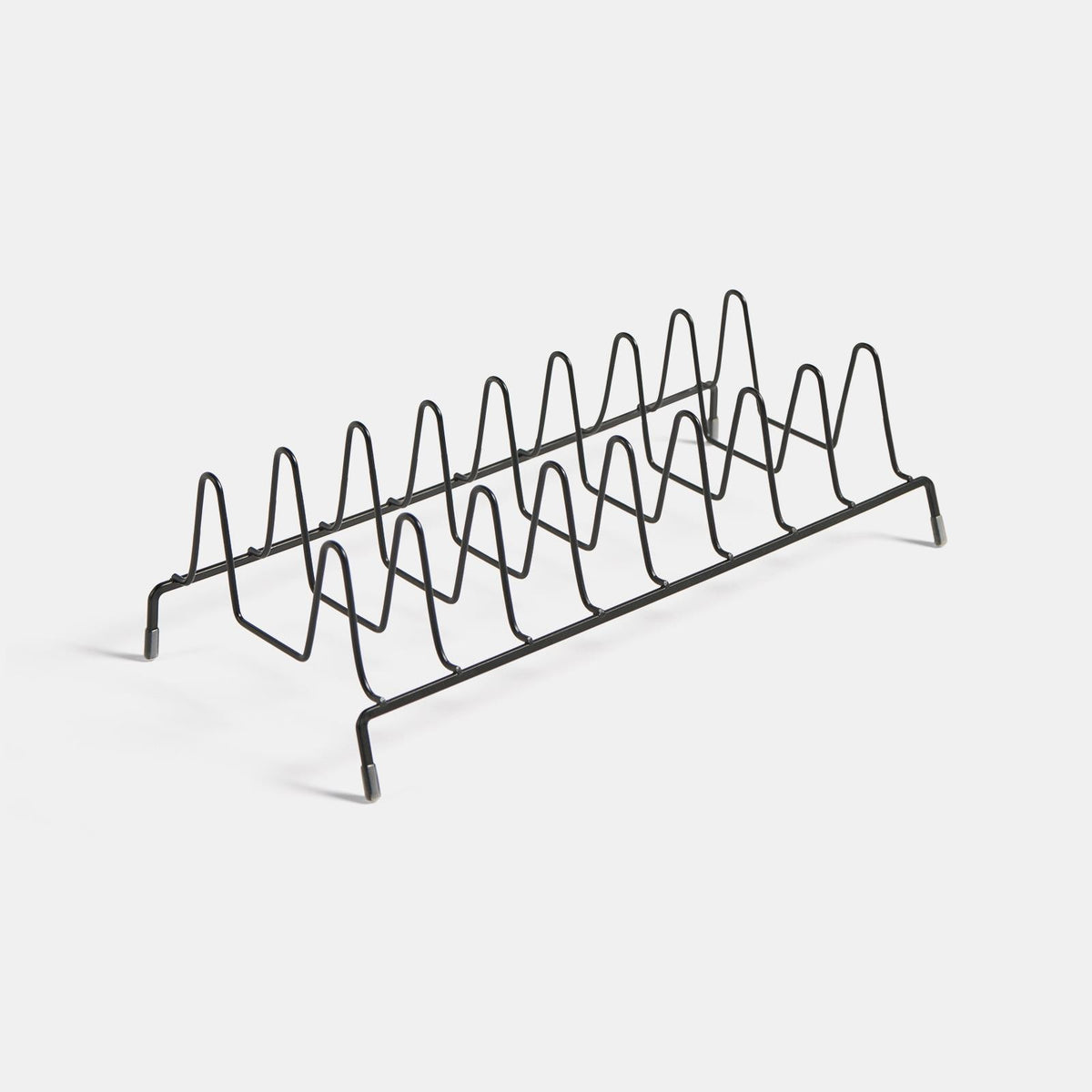 OHS Plate Holder Organiser Storage Dish Drainer Kitchen Drying Rack Metal Frame