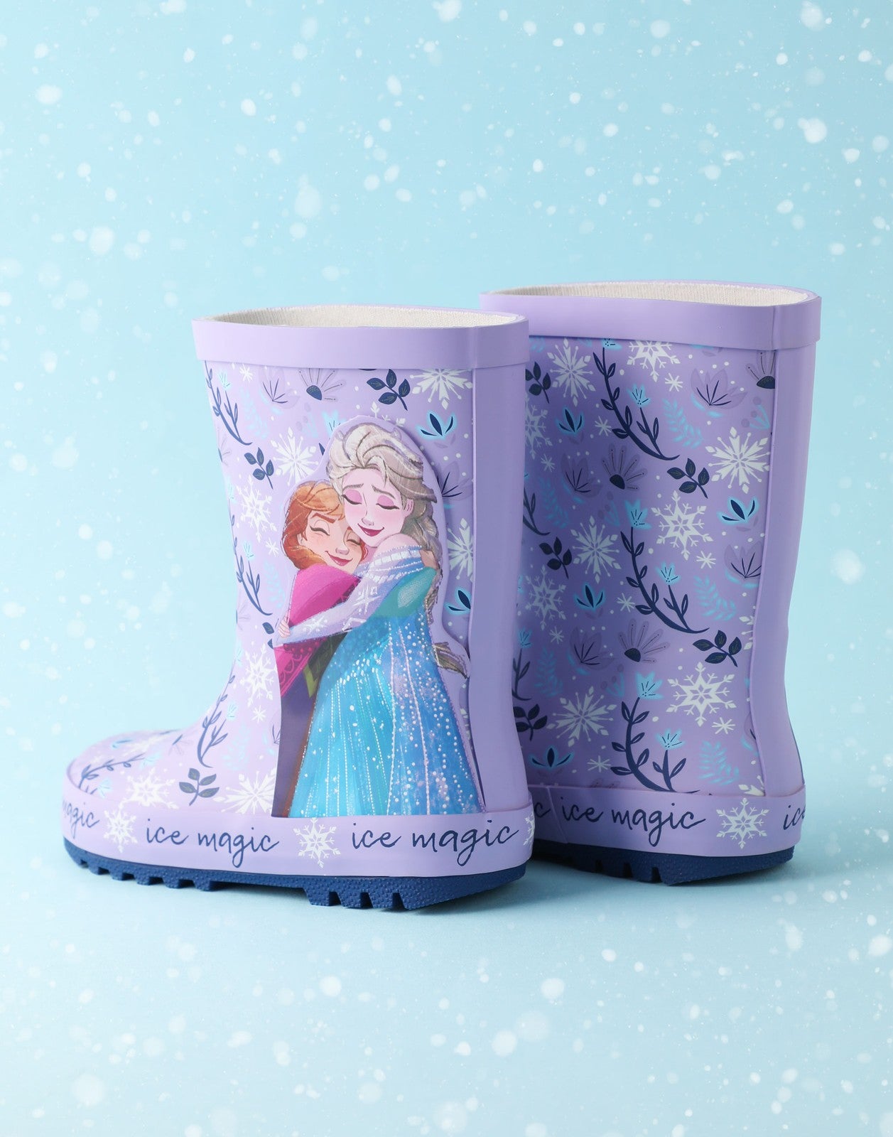 Disney Wellington Boots without Handles | Girls Purple | Official Merch