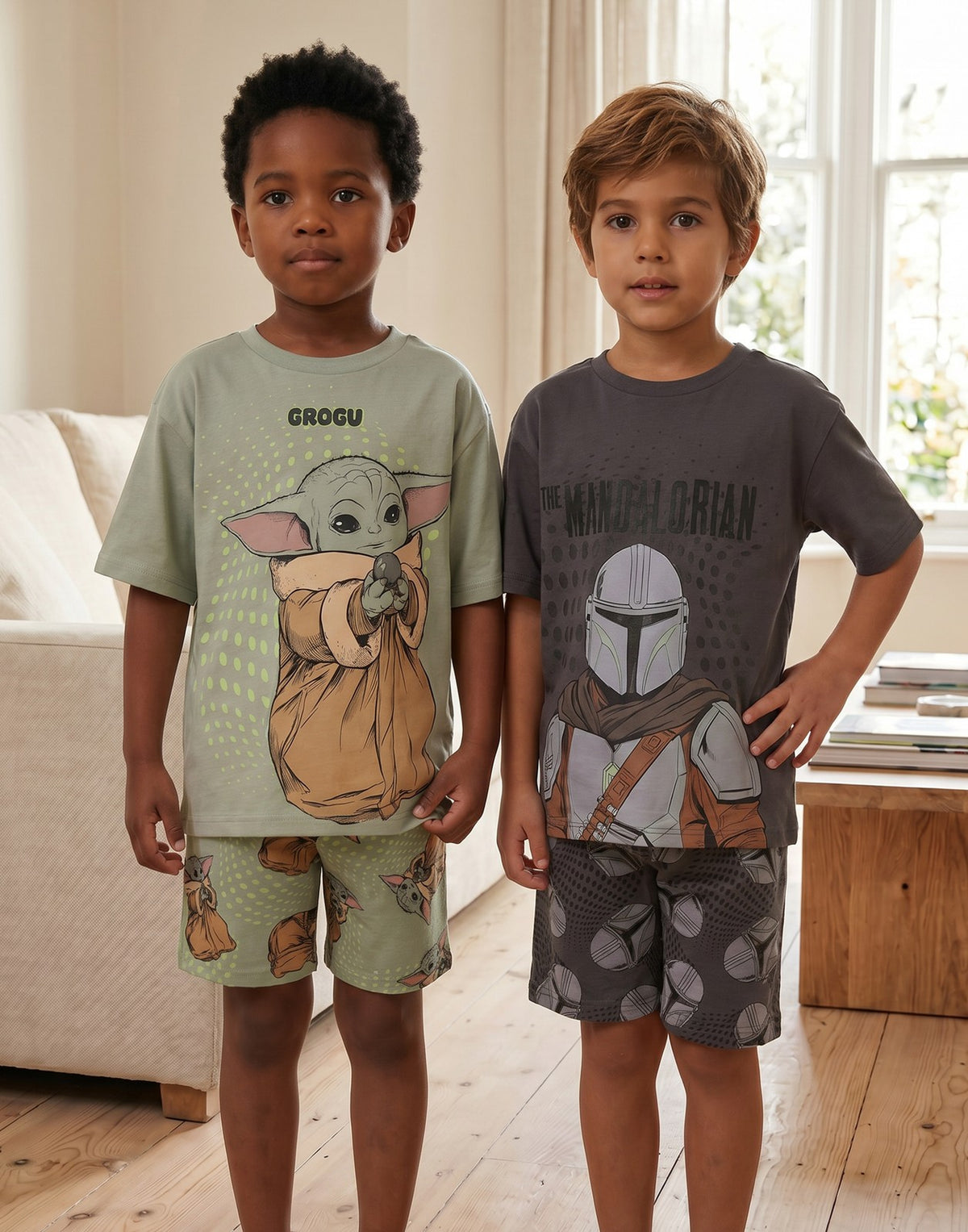 Star Wars Multi-Pack of 2 Short Sleeve Short Leg Pyjama Set | Boys Multicoloured