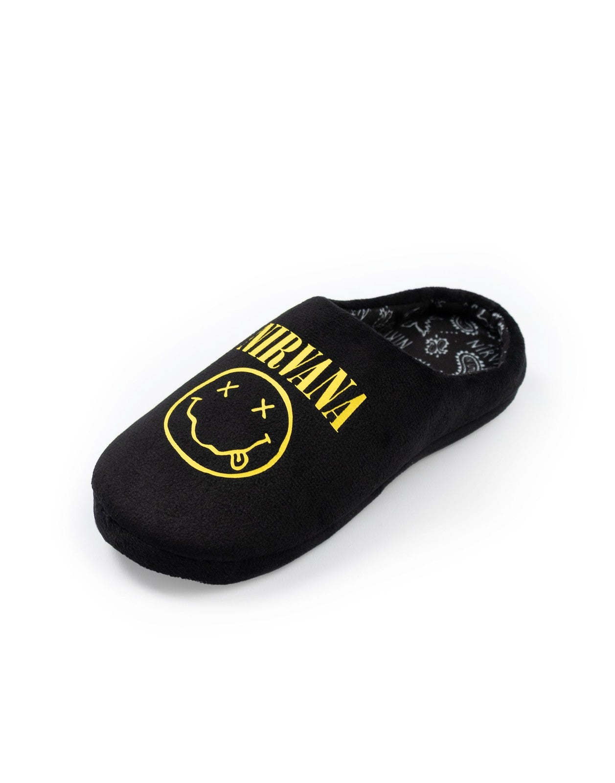 Nirvana Mule Slippers | Unisex Kids Black | Official Merch
