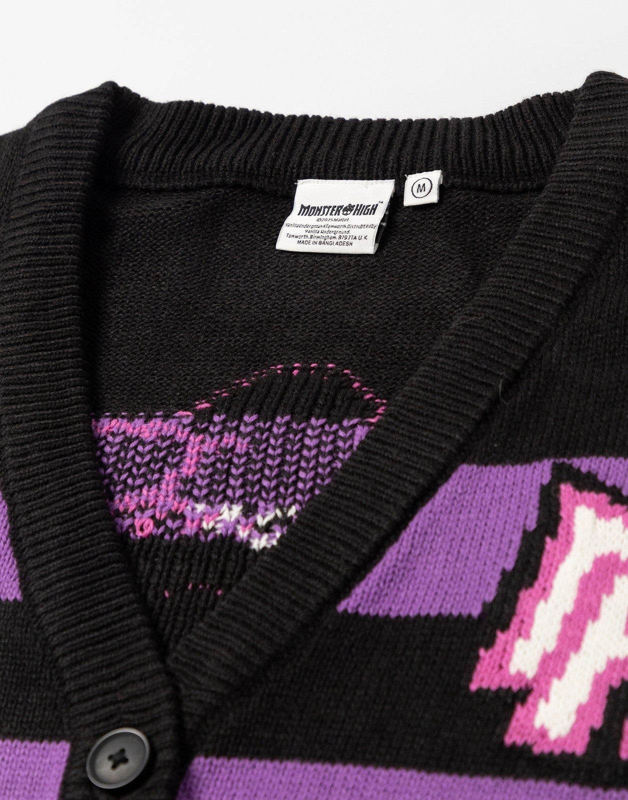 Monster High Cardigan | Womens Purple | Official Merch