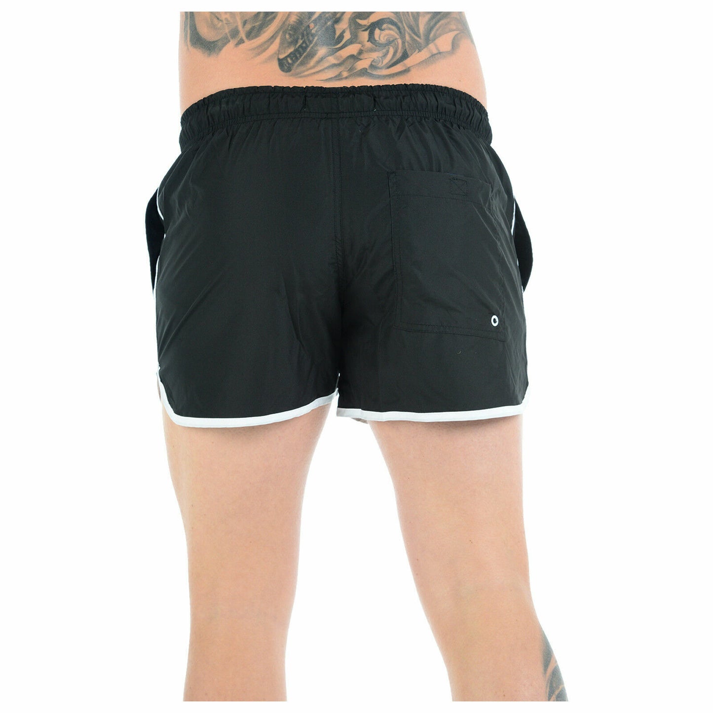 MENS SWIMMING SHORTS MESH LINED RUNNING SPORT GYM SUMMER POOL BEACH SWIM TRUNKS