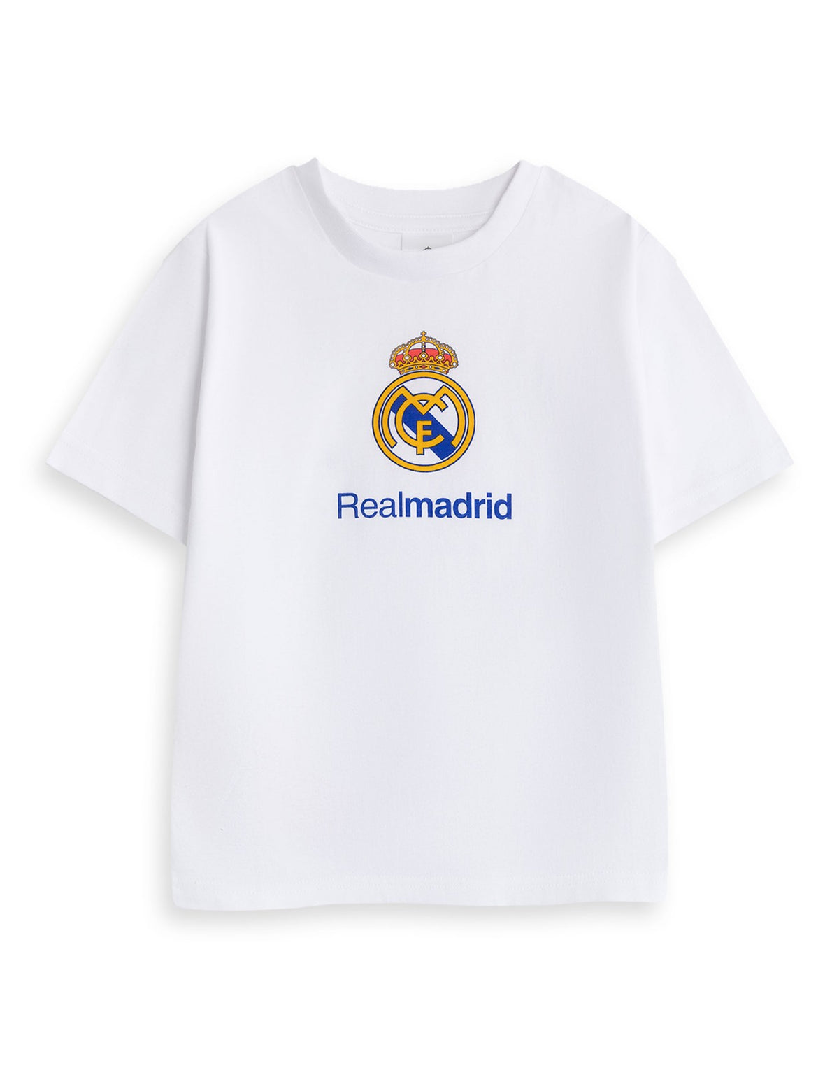 Real Madrid Short Sleeve Long Leg Pyjama Set | Boys Multicoloured | Official Mer