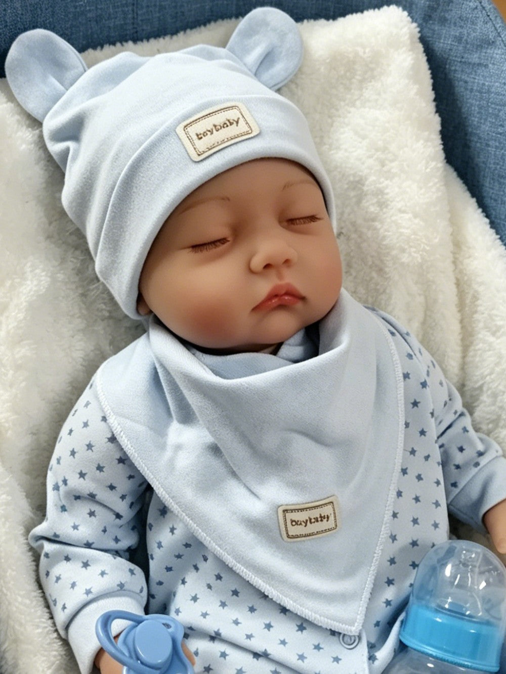 Realistic Reborn Baby Dolls Vinyl Silicone Handmade Lifelike Newborn Boy Doll UK