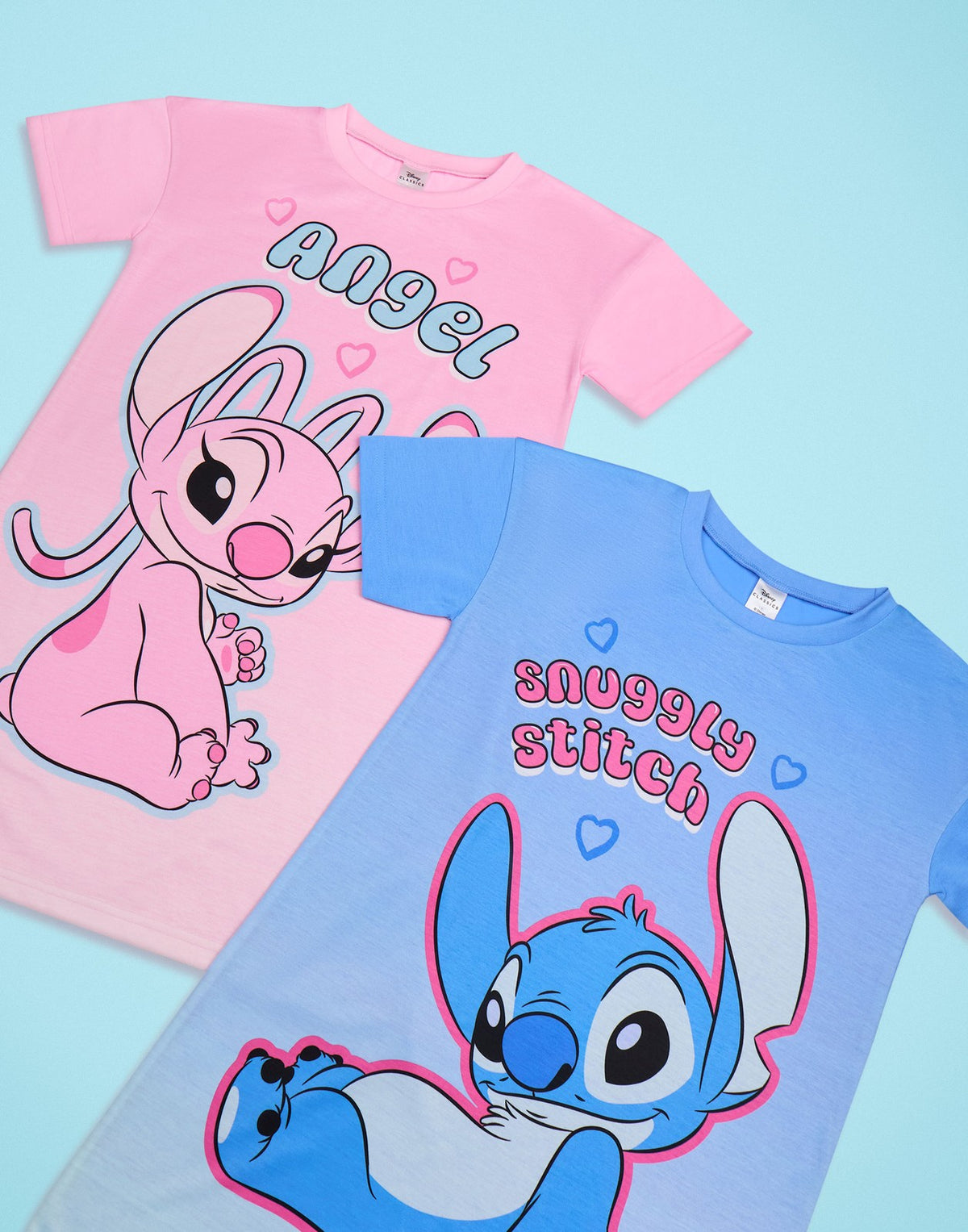 Disney Multi-Pack of 2 Short Sleeve Nightdress | Girls Multicoloured | Official