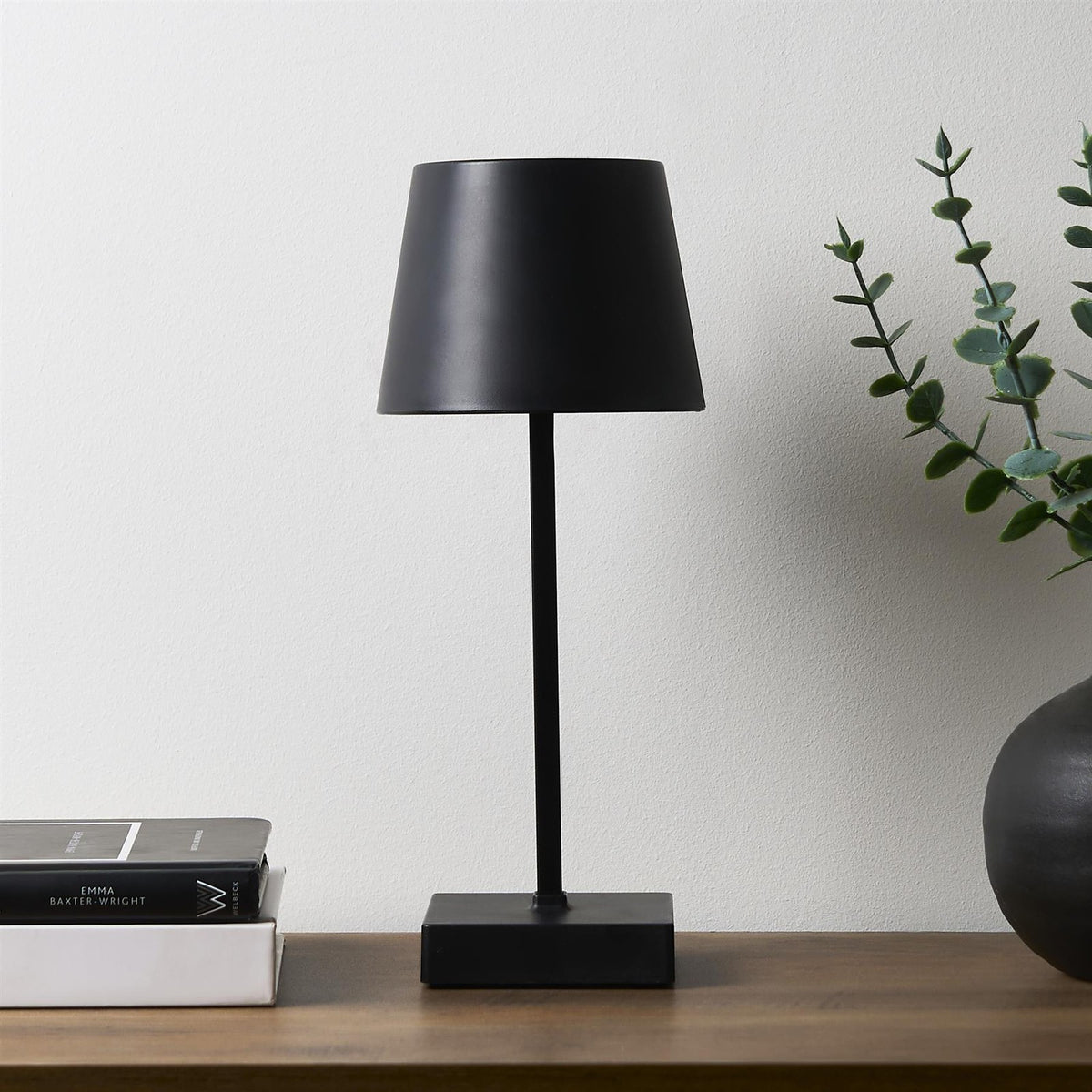 OHS Bedside Cordless Lamp LED Battery Operated Table Night Light