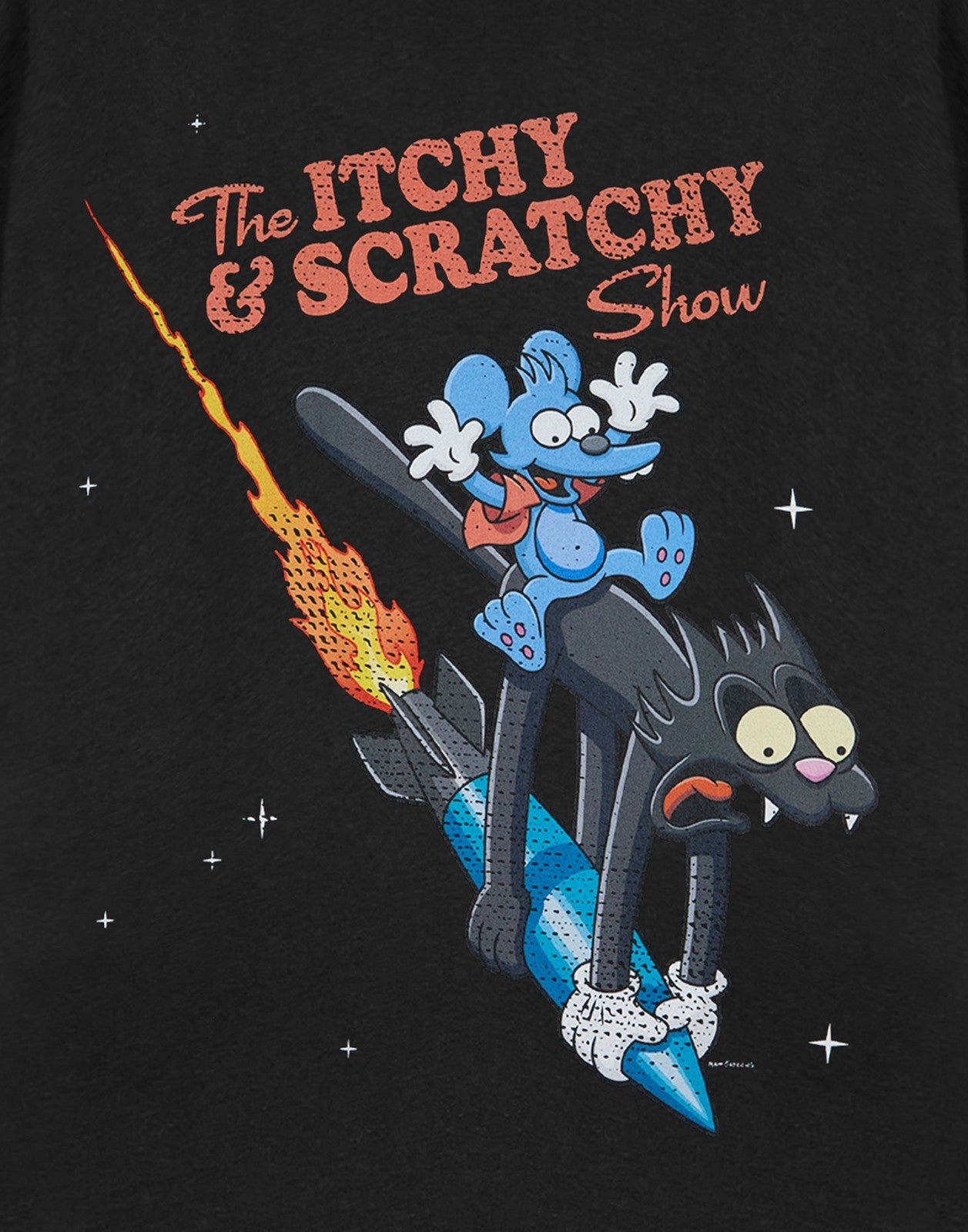 The Simpsons Short Sleeved T-Shirt | Mens Black | Official Merch