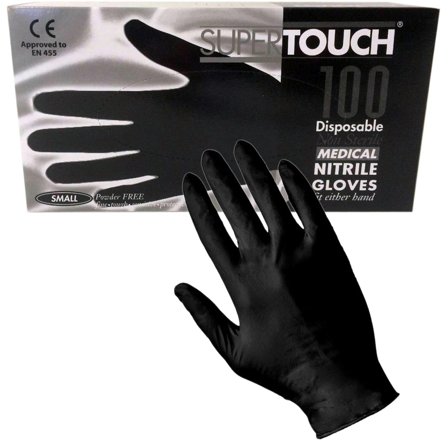200 Nitrile Gloves ? 2 Pack Disposable Powder-Free Latex-Free Medical Food Grade