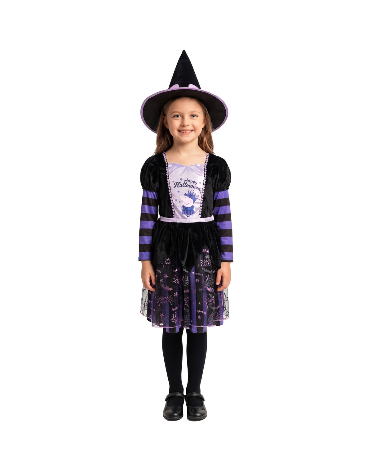 Peppa Pig 2 Piece Costume | Girls Purple | Official Merch