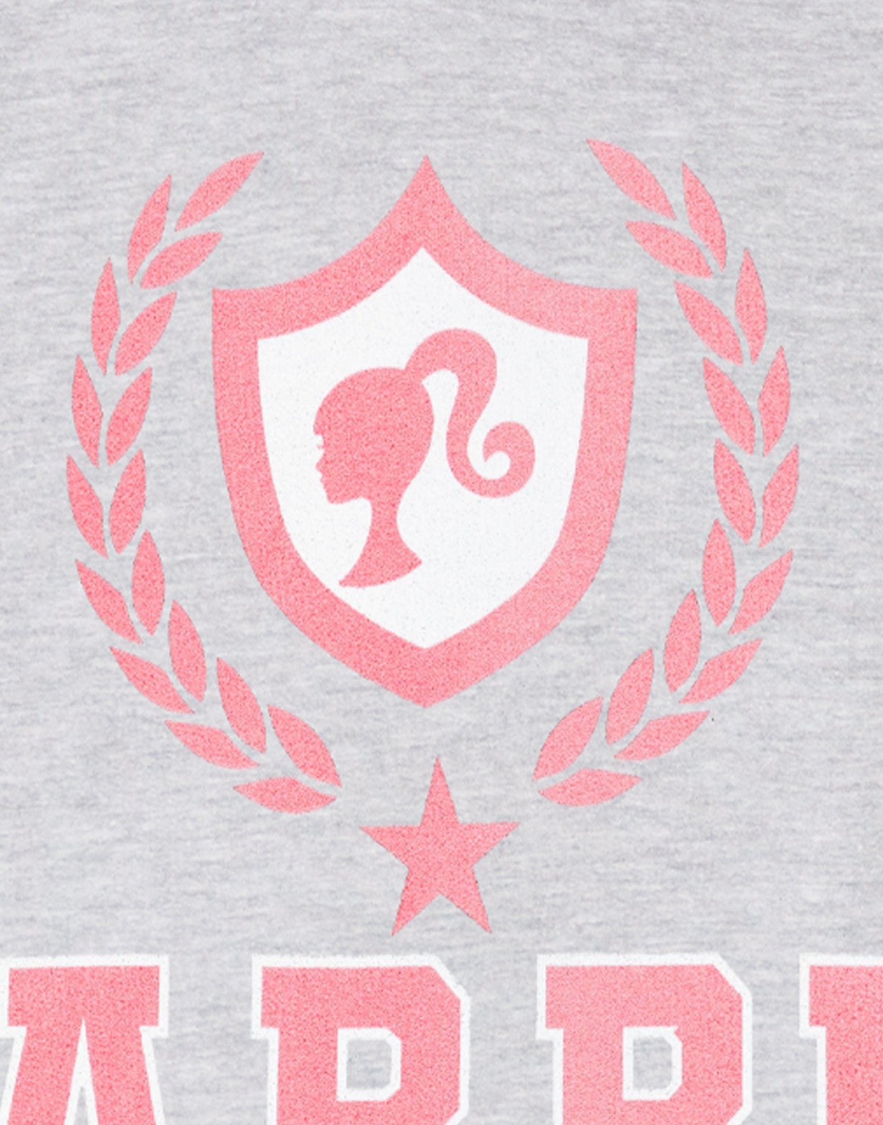 Barbie Hoodie | Womens Grey Marl | Official Merch
