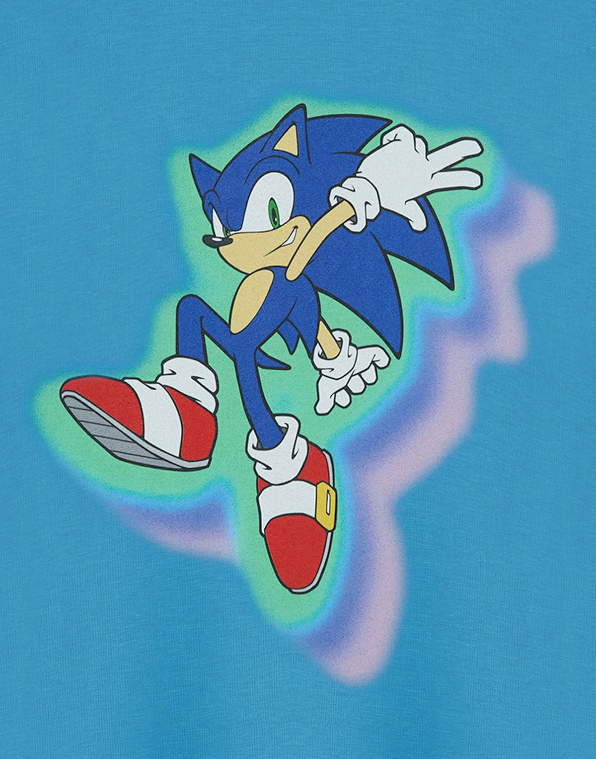 Sonic the Hedgehog Short Sleeved T-Shirt | Boys Blue | Official Merch