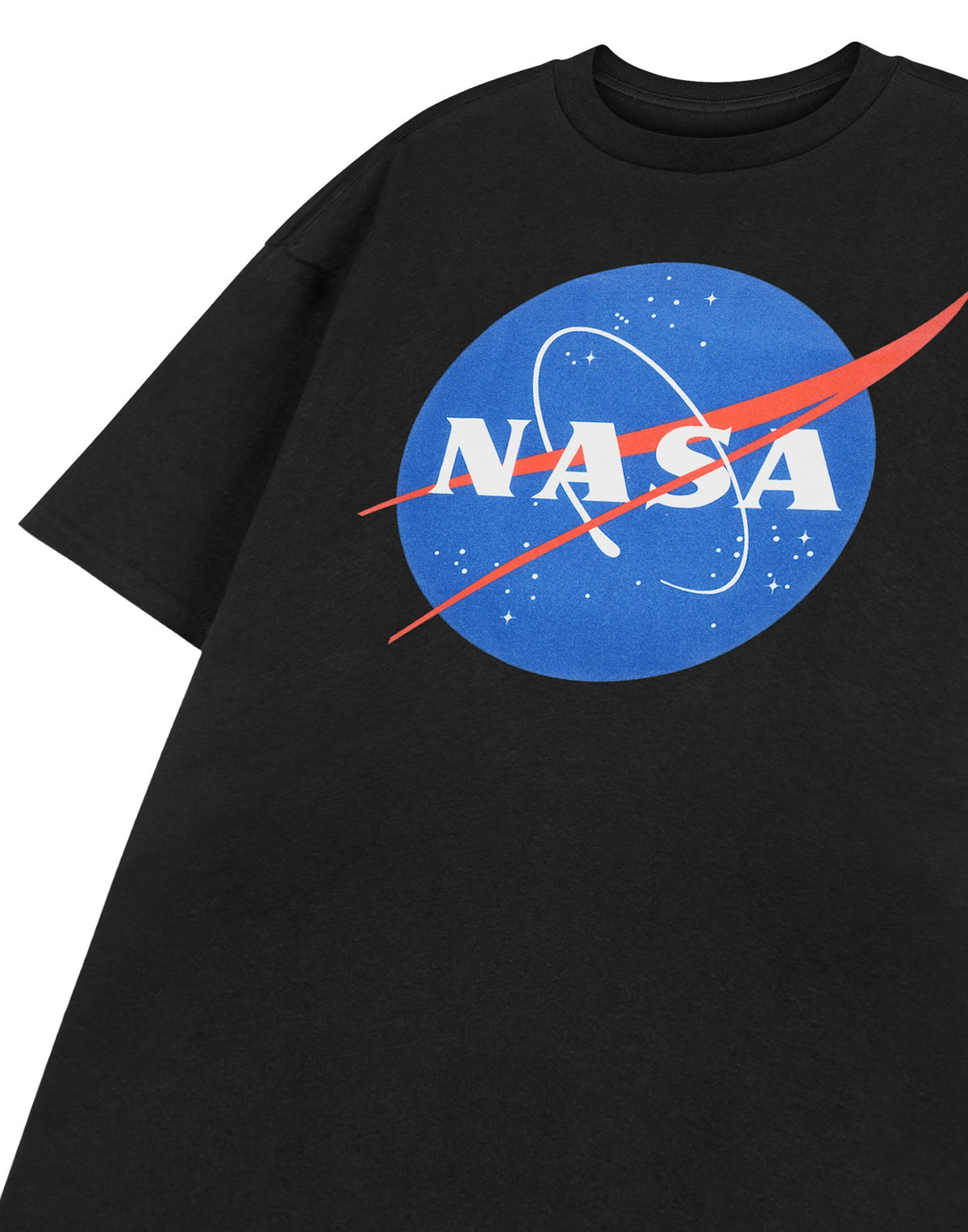 NASA Short Sleeved T-Shirt | Unisex Black | Official Merch