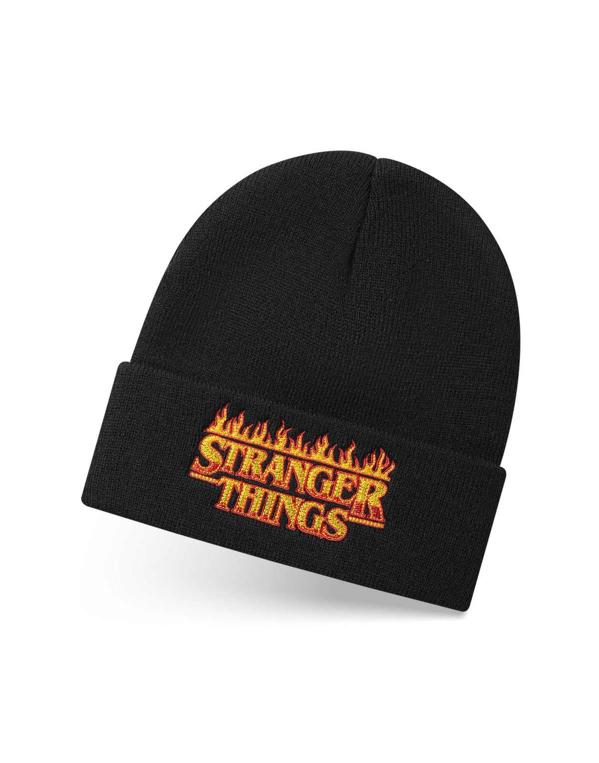 Stranger Things Beanie Hat | Unisex Black | Official Merch
