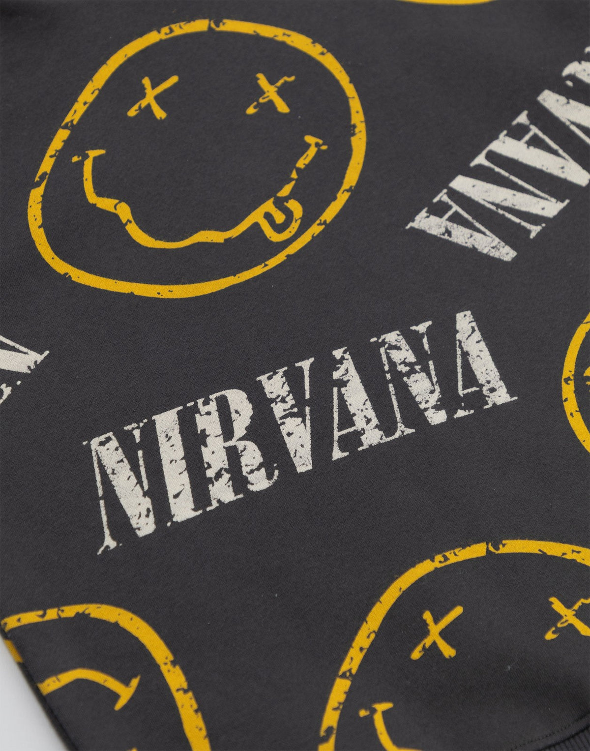 Nirvana Sweatshirt and Joggers Set | Unisex Kids Grey | Official Merch