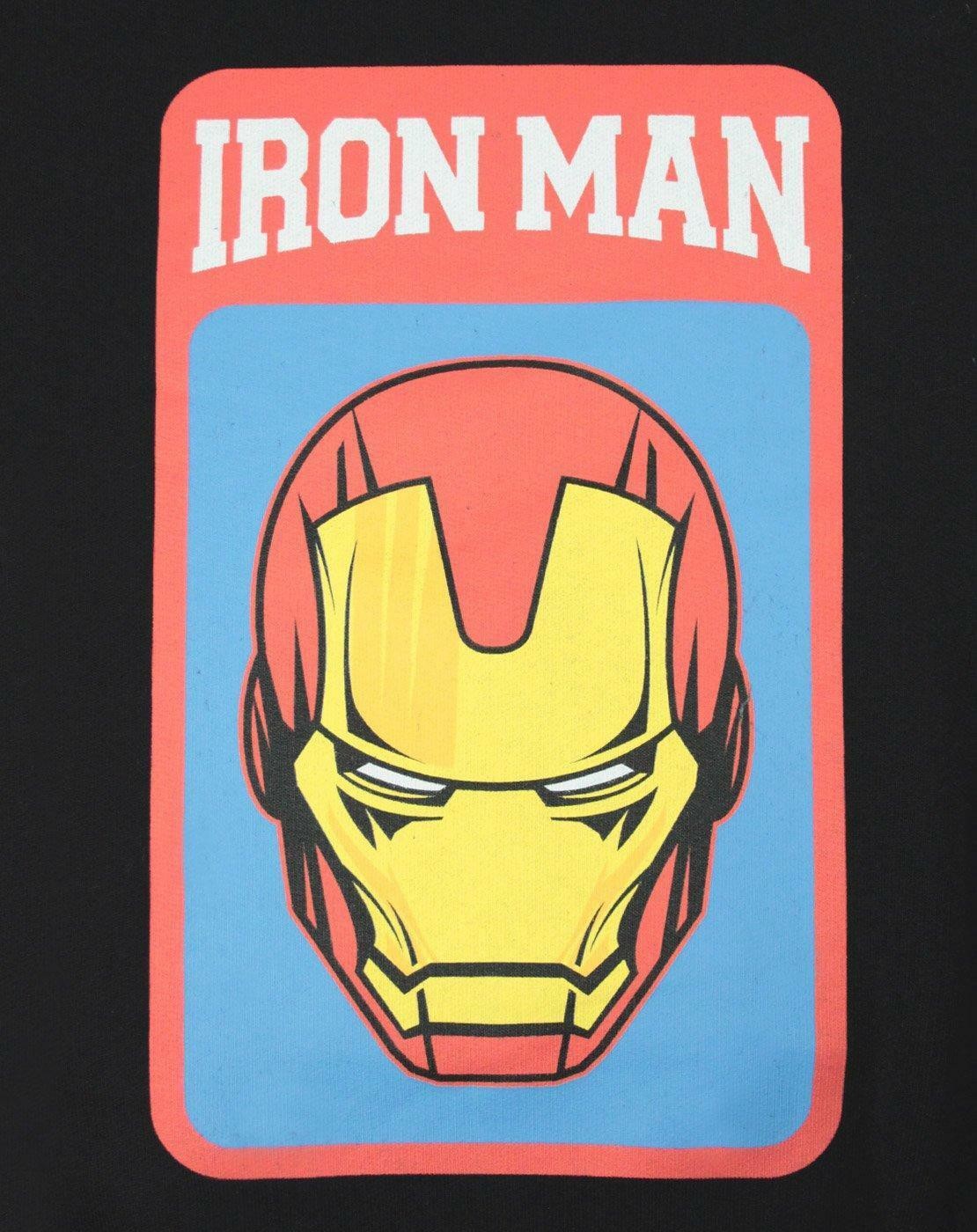 Marvel Sweatshirt | Mens Black | Official Merch