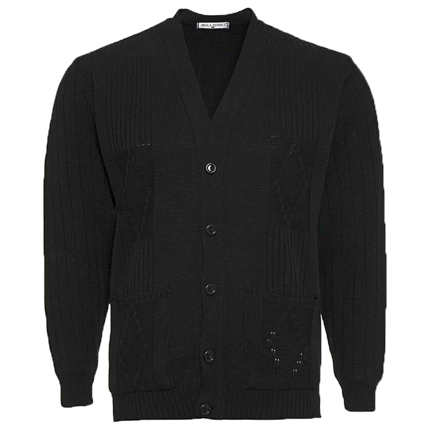 MENS AZTEC PATTERN CARDIGAN ZIP POCKET THICK WINTER WARM SWEATER KNITTED JUMPER