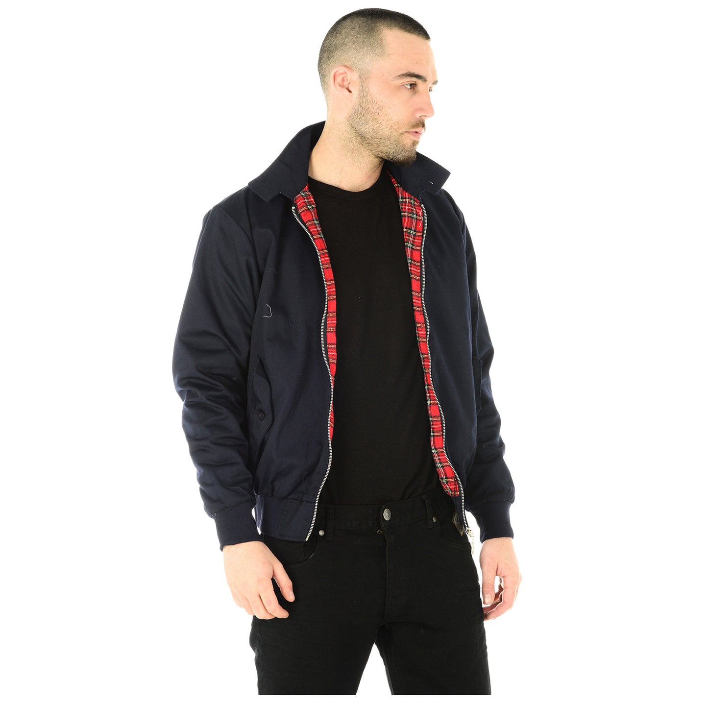 MENS JACKET CLASSIC TRENDY VINTAGE RETRO SCOOTER 1970'S BOMBER MOD COAT TOP NEW