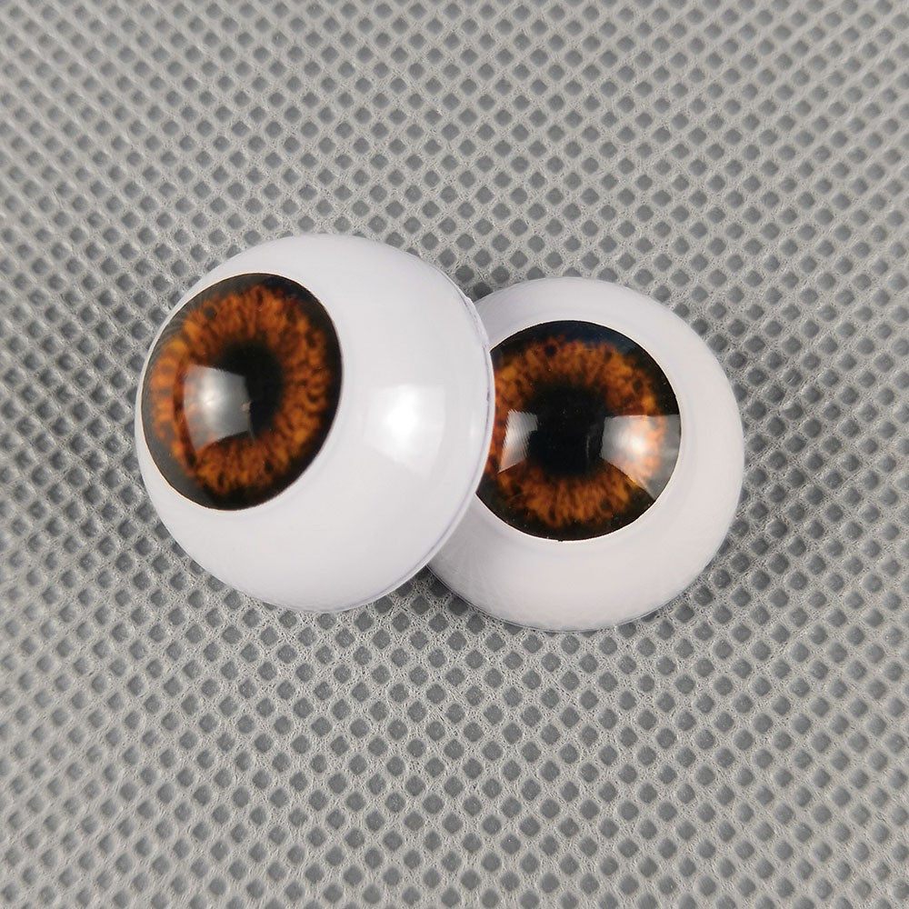 10 Pairs Half Round Acrylic Eyes Eyeballs for Reborn Baby Dolls Kit DIY Repair