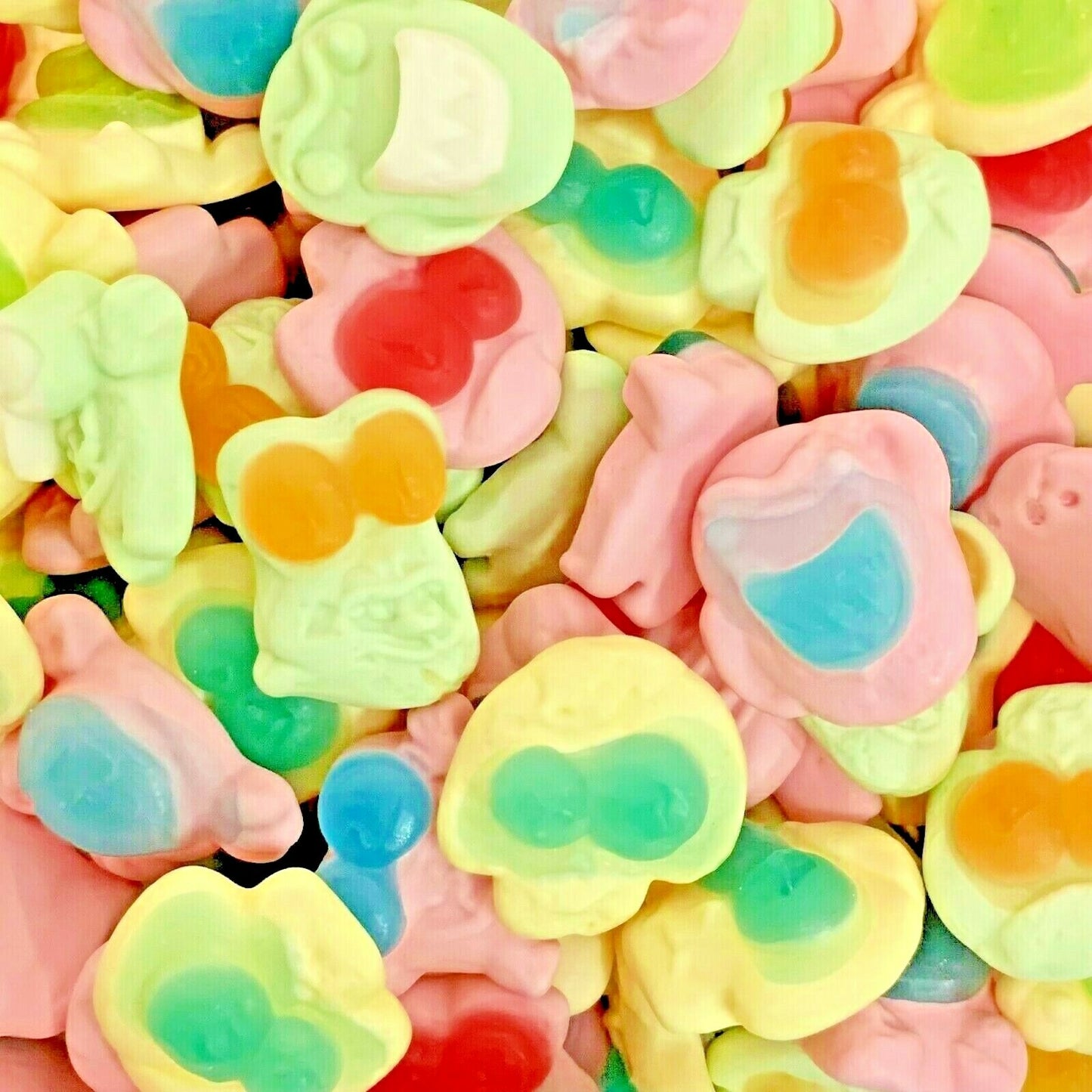 HALLOWEEN HORROR SCARY SWEETS PARTY BAGS RETRO SWEETS PICK N MIX SKULLS