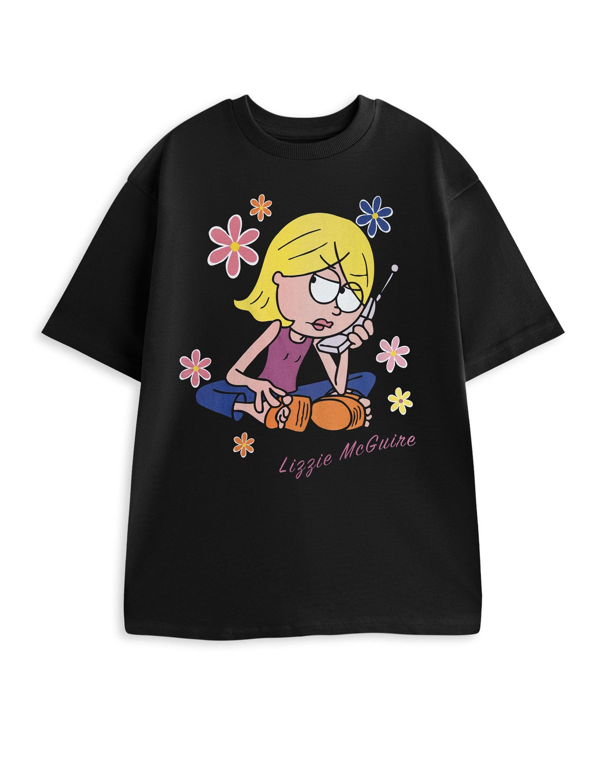 Disney Short Sleeved T-Shirt | Womens Black | Official Merch