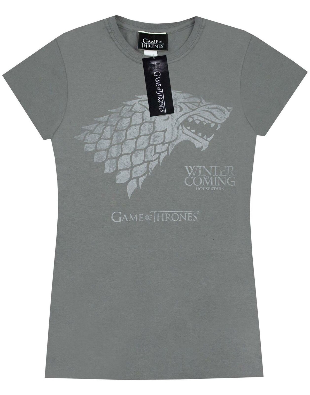 Game of Thrones Short Sleeved T-Shirt | Womens Charcoal | Official Merch