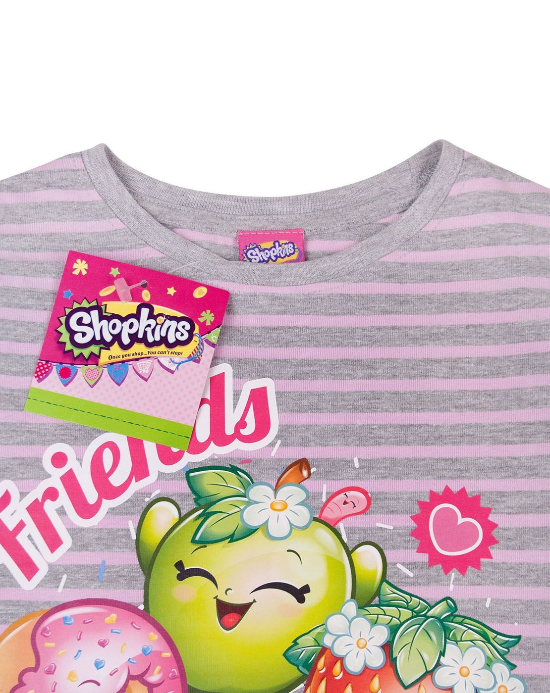 Shopkins Short Sleeved T-Shirt | Girls Pink | Official Merch