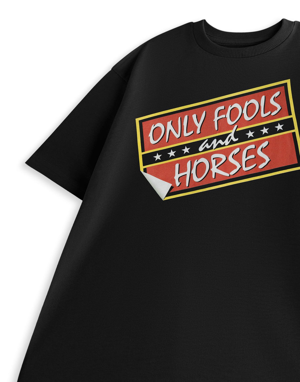 Only Fools And Horses Short Sleeved T-Shirt | Mens Black | Official Merch