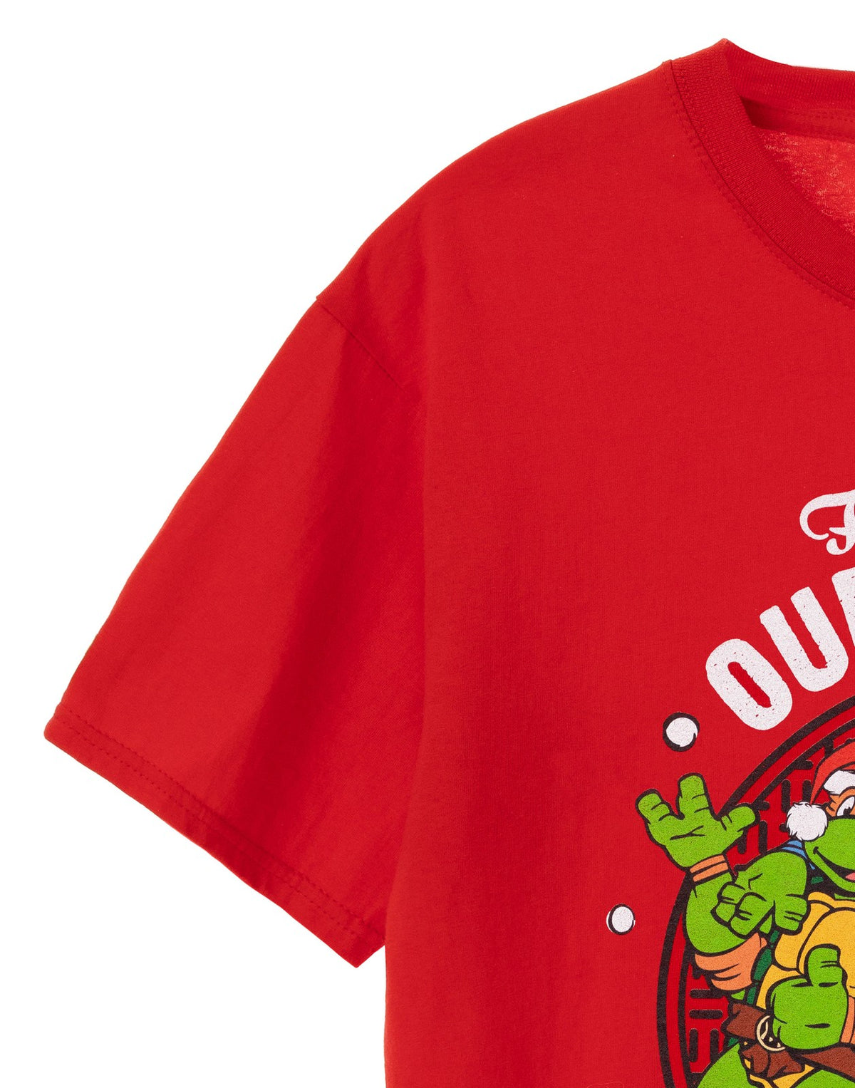Teenage Mutant Ninja Turtles Short Sleeved T-Shirt | Mens Red | Official Merch