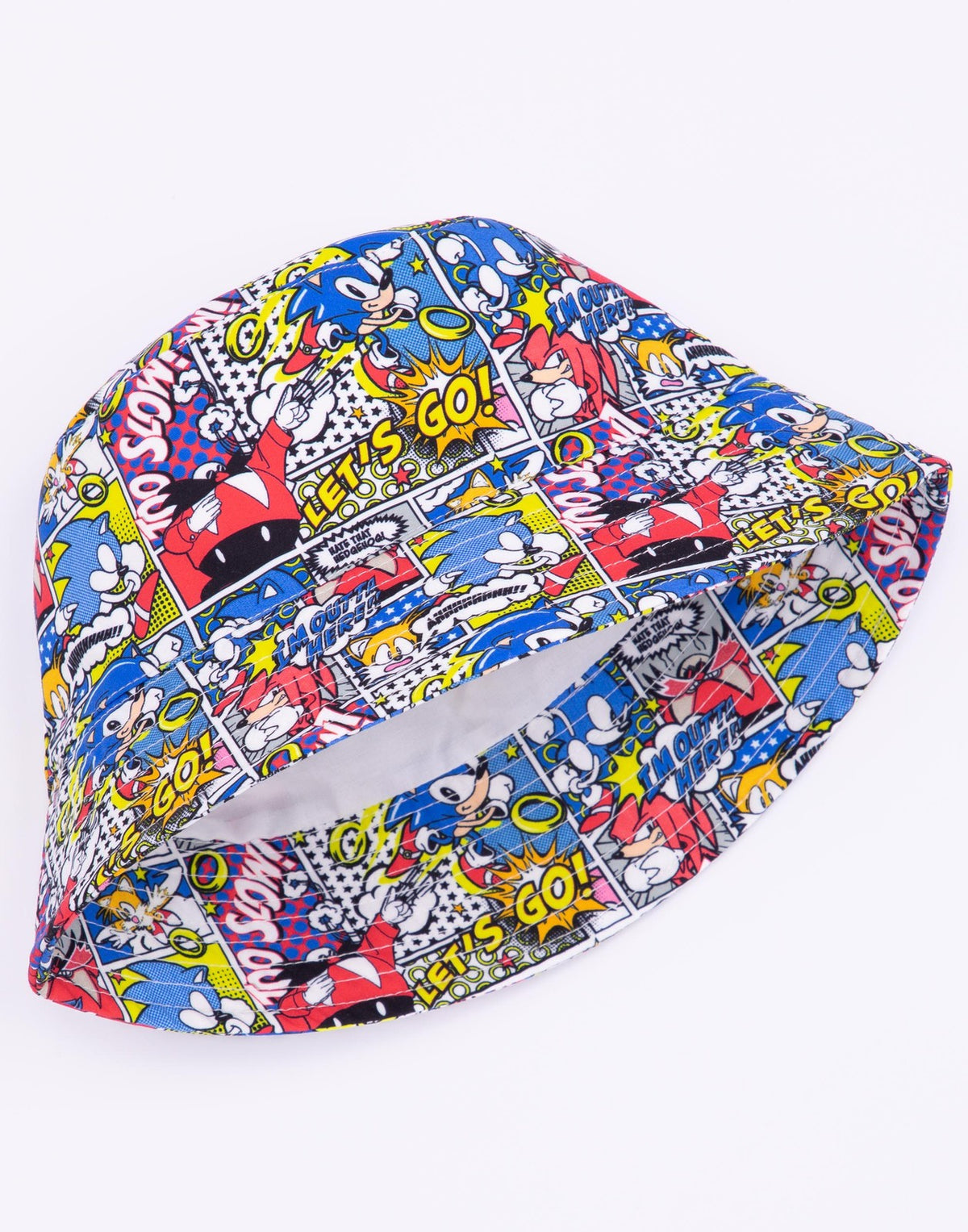 Sonic the Hedgehog Bucket Hat | Unisex Multicoloured | Official Merch