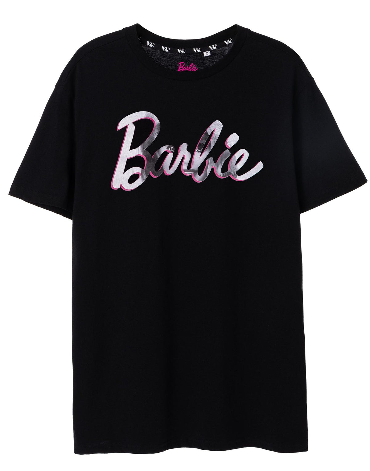 Barbie Oversized Short Sleeved T-Shirt | Womens Black | Official Merch