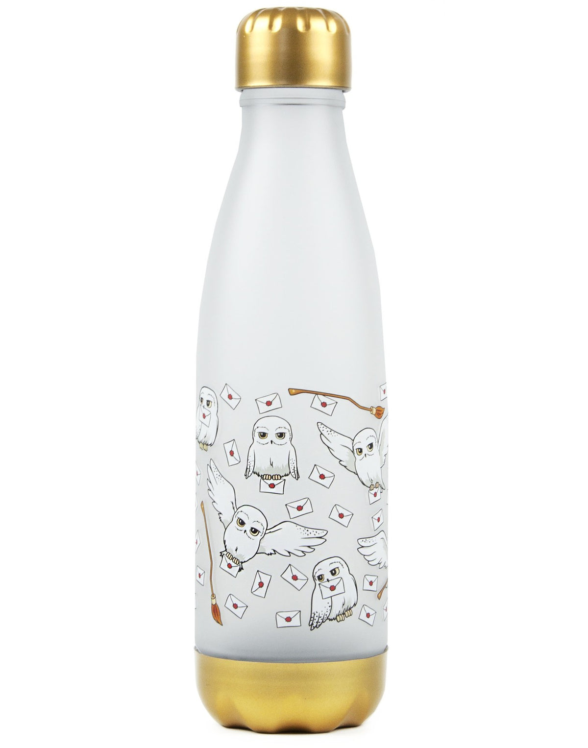 Harry Potter Screw Water Bottle | Unisex Silver | Official Merch