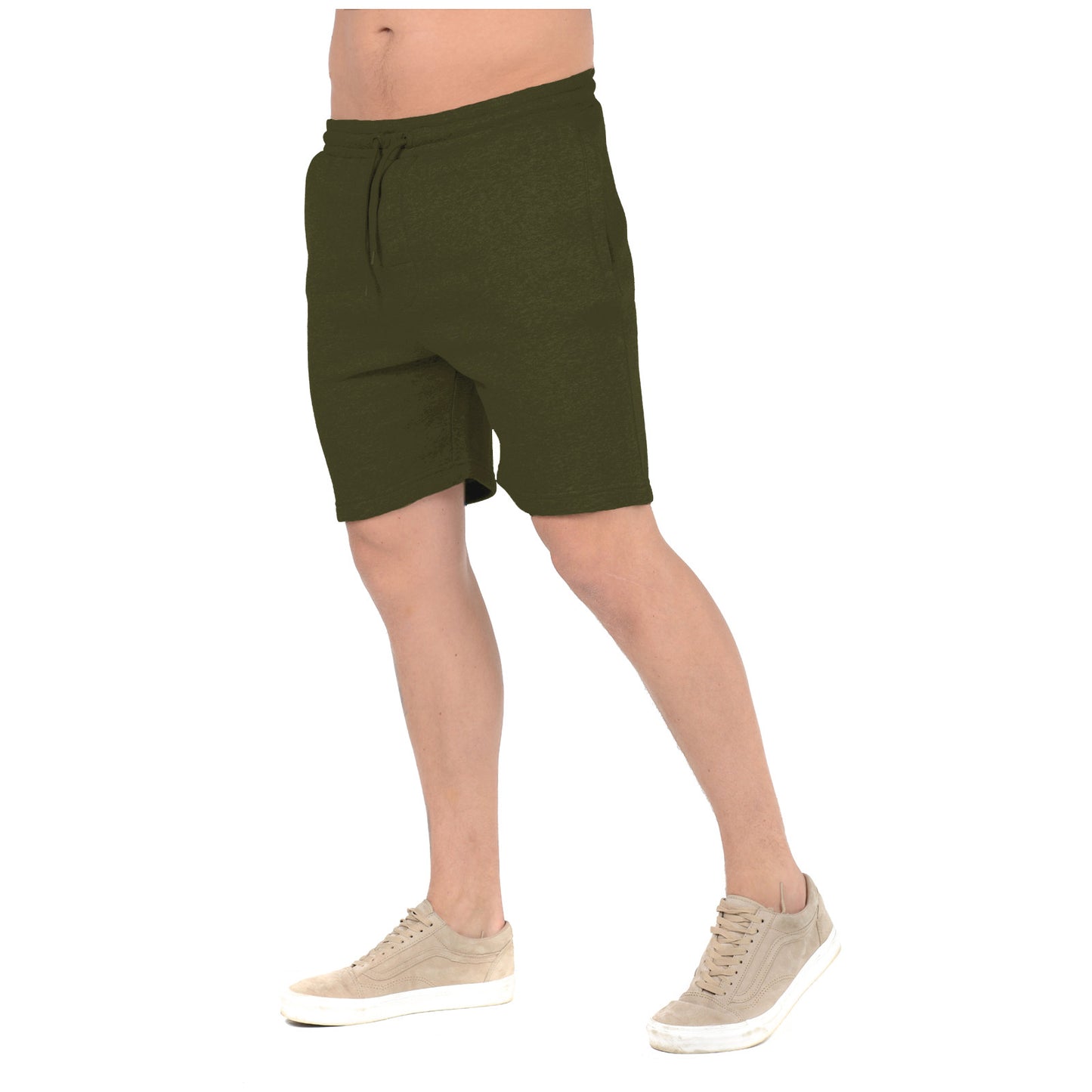 PACK OF 2 MENS JOGGING SHORTS SWEAT JERSEY FLEECE JOGGERS SUMMER RUNNING BOTTOMS