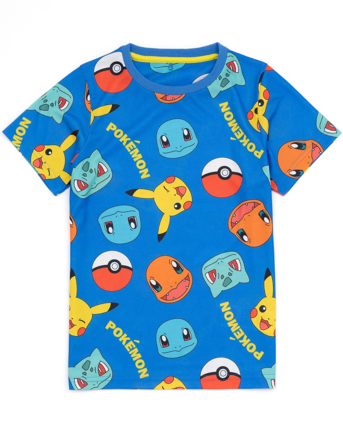 Pokemon Short Sleeve Short Leg Pyjama Set | Unisex Kids Multicoloured | Official