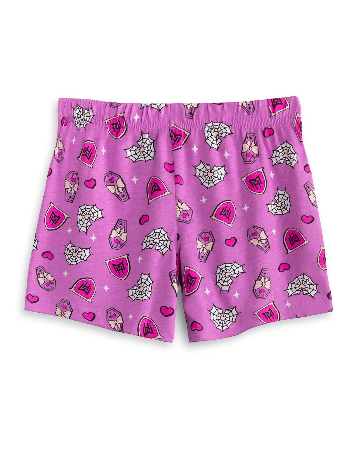 Monster High Multi-Pack of 2 Short Sleeve Short Leg Pyjama Set | Girls Multicolo