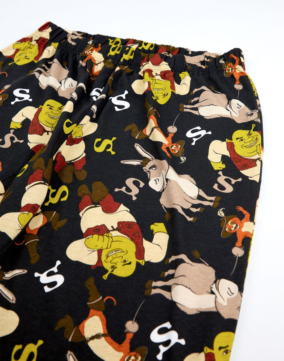 Shrek Short Sleeve Long Leg Pyjama Set | Mens Multicoloured | Official Merch