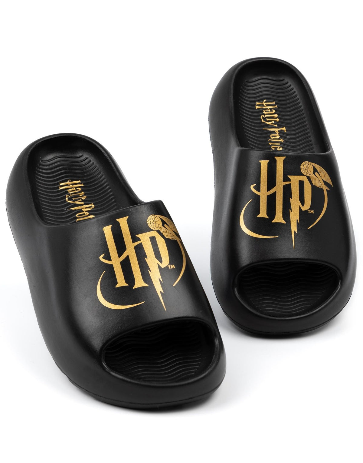 Harry Potter Sliders | Girls Black | Official Merch