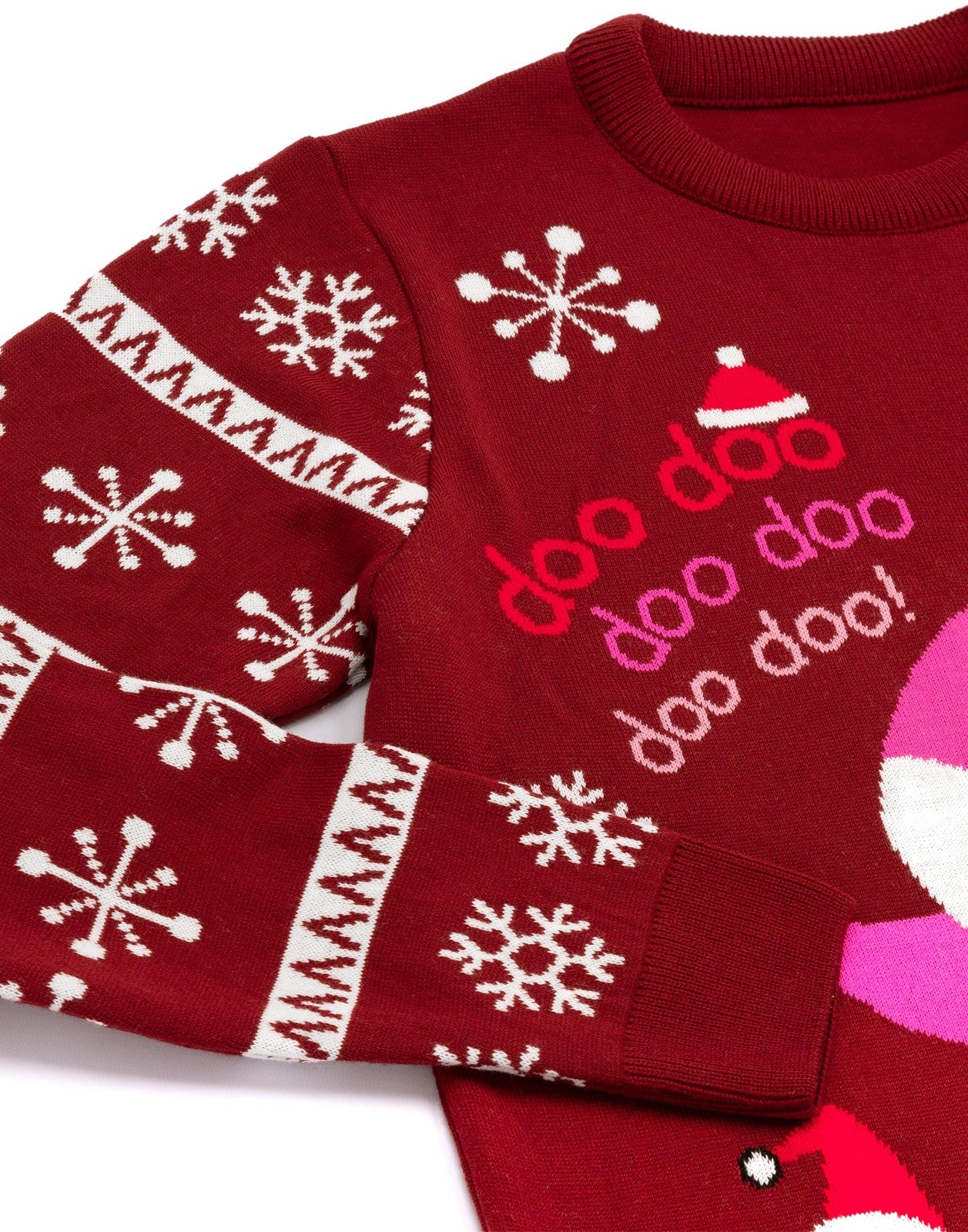 Baby Shark Christmas Jumper | Womens Red | Official Merch