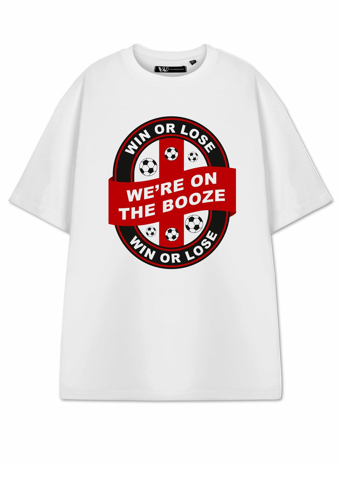 Show Me The Merch Short Sleeved T-Shirt | Unisex White | Official Merch