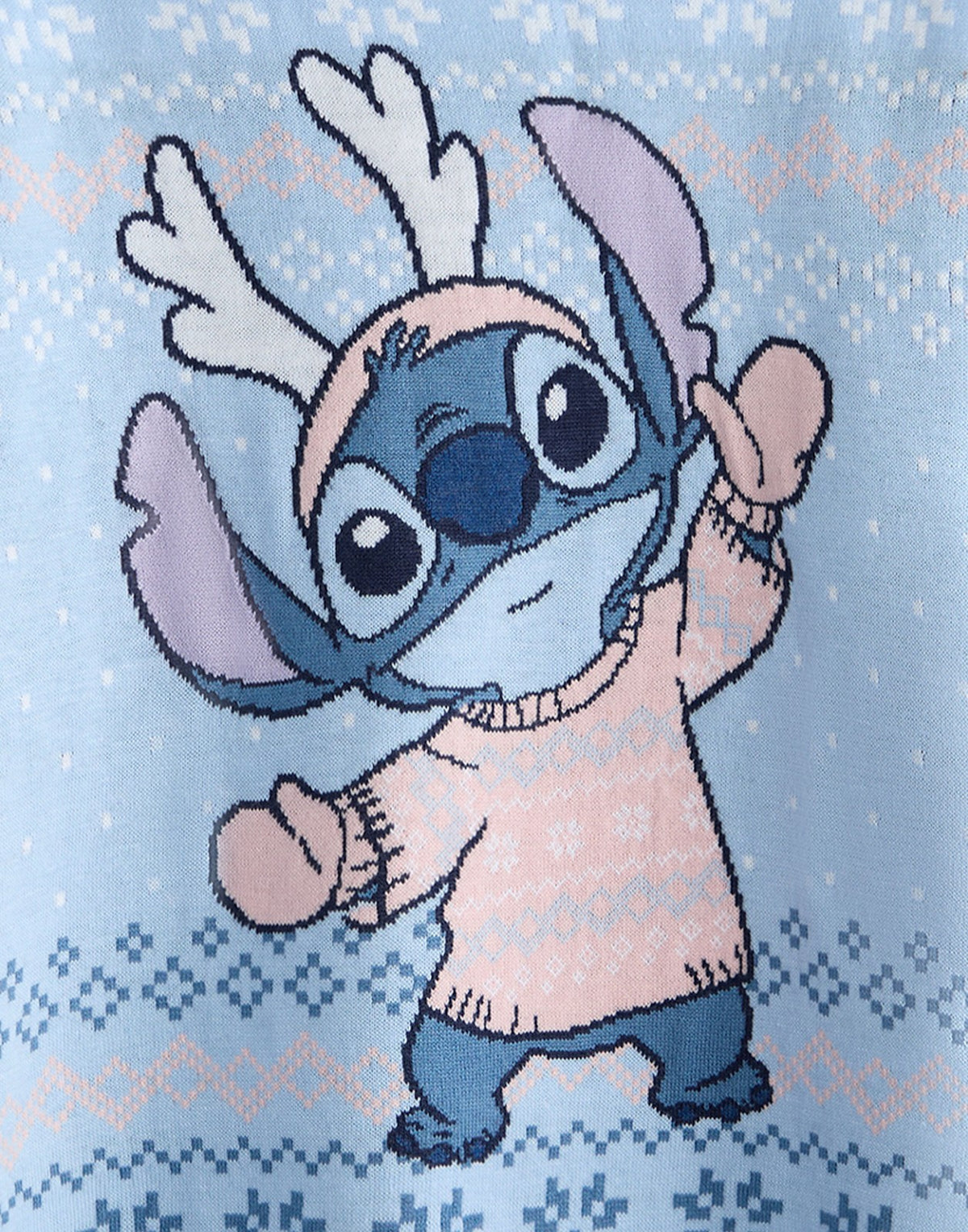 Disney Christmas Jumper | Girls Blue | Official Merch