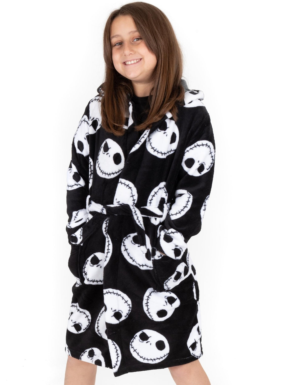 Disney Bathrobe | Unisex Kids Black | Official Merch