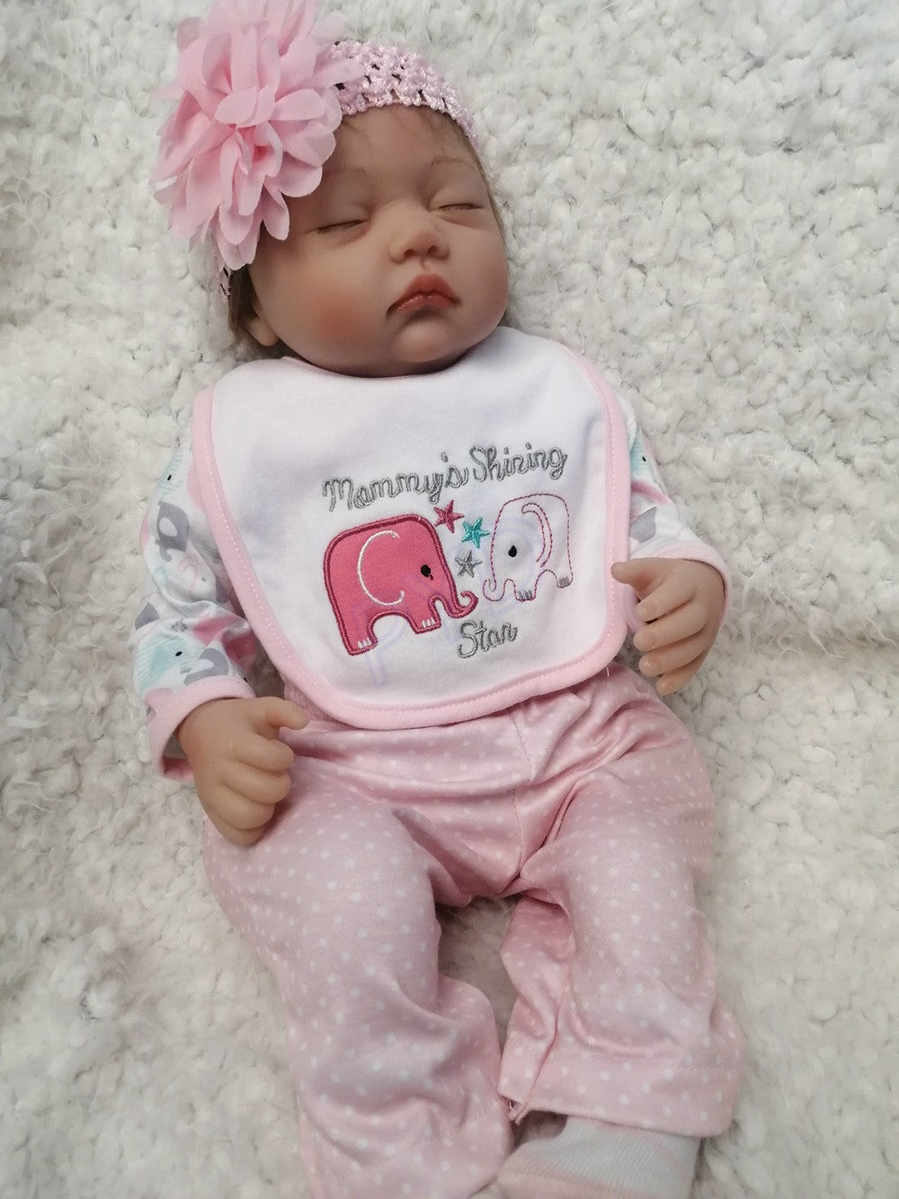 Realistic Reborn Baby Dolls Lifelike Newborn Girl Doll Vinyl Silicone Baby Gift