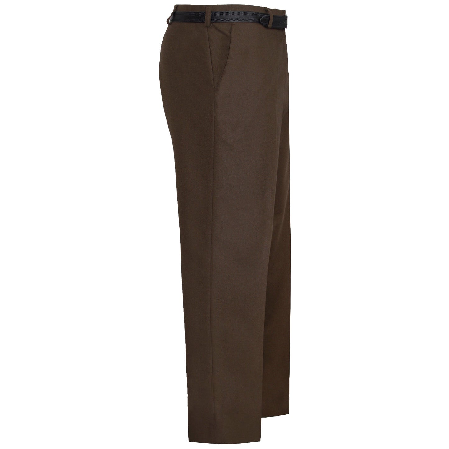 MENS TROUSERS OFFICE BUSINESS WORK FORMAL CASUAL SMART BELT POCKETS DRESS PANTS