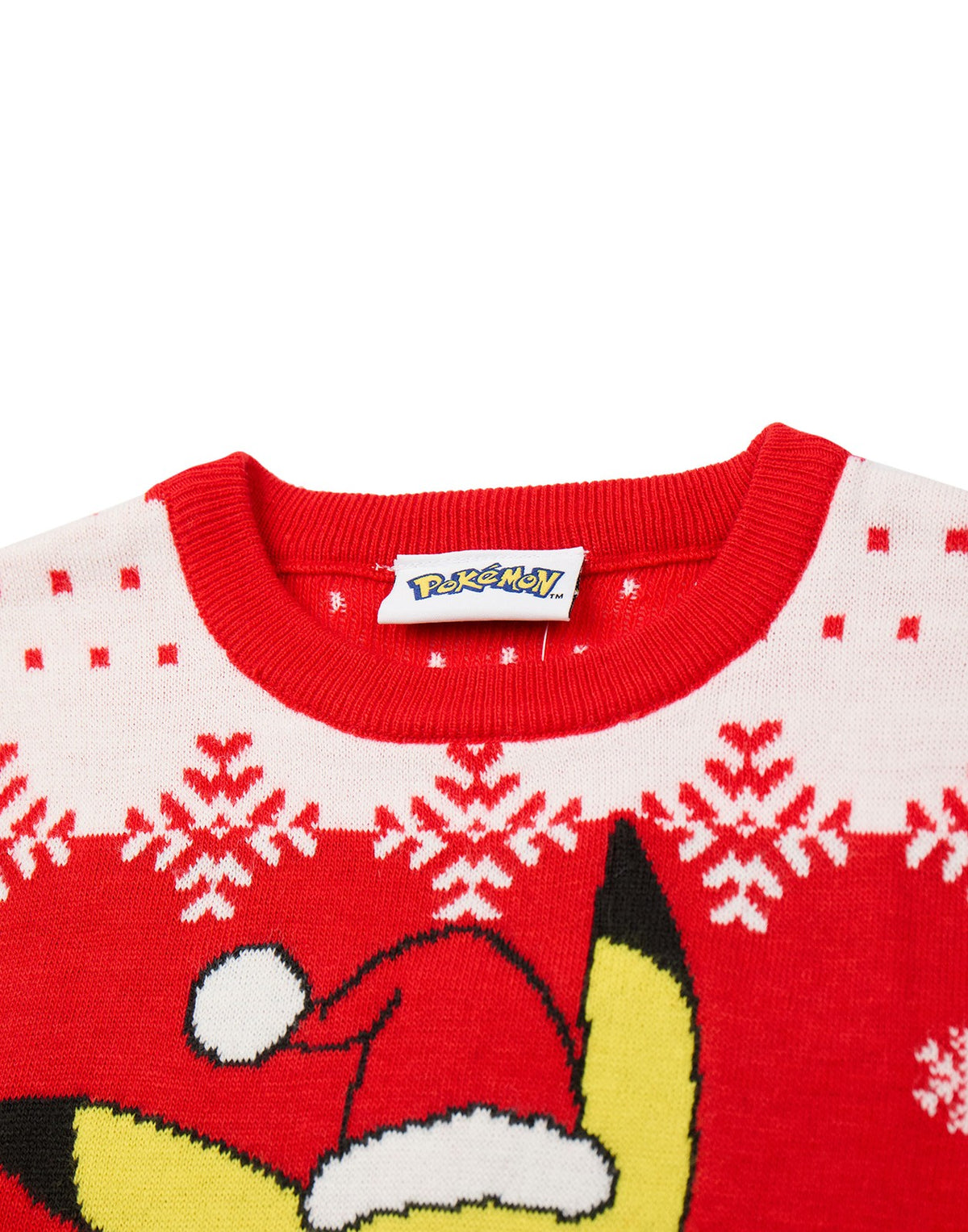 Pokemon Christmas Jumper | Boys Red | Official Merch