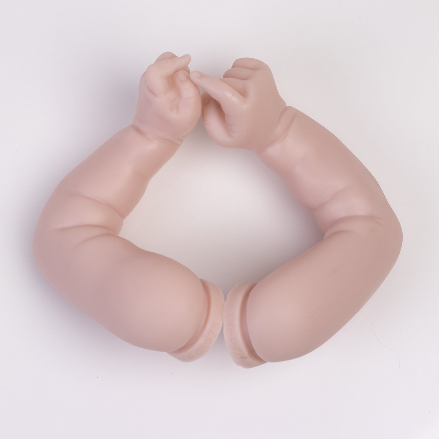 22'' Realistic Reborn Baby Doll Kit Unpainted Vinyl Silicone Baby Parts Kits DIY